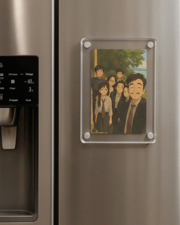 Untitled design (5) Poloroid Fridge Magnet